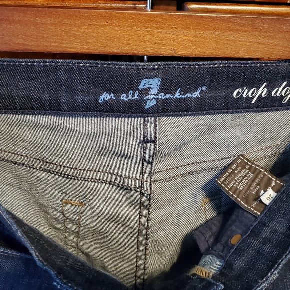 7FAM Crop Dojo jeans size 26 - Picture 5 of 6